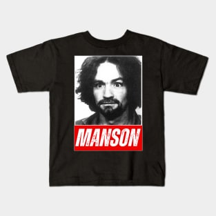 CHARLES MANSON Kids T-Shirt